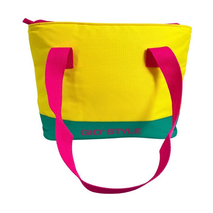 torba plażowa kamai gio style, w kolorze żółtym, pojemność 9l