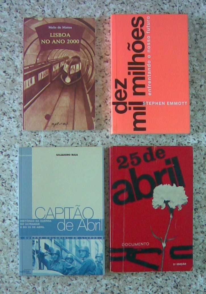 Livros História, biografias, política, futurologia