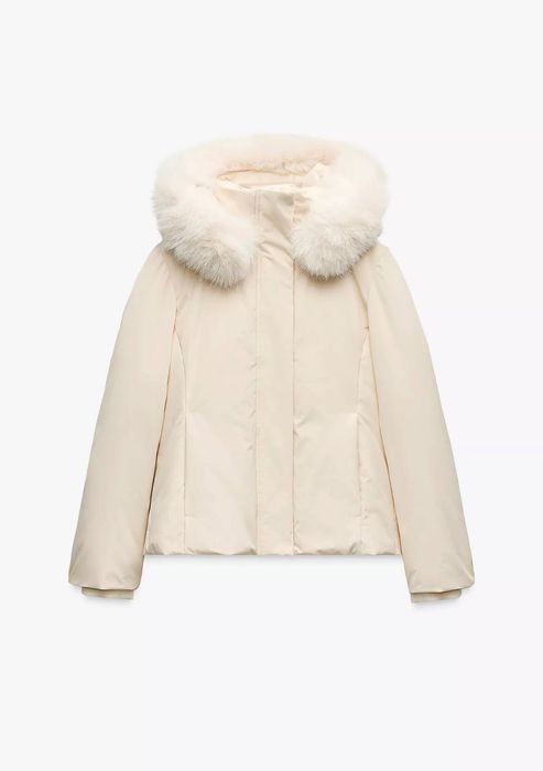 Пуховик жіночий Zara S новий
