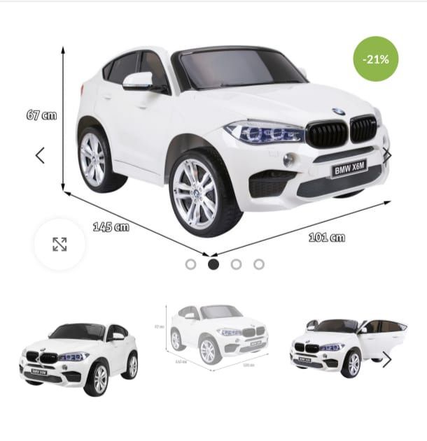 BMW X6 M para 2 crianças