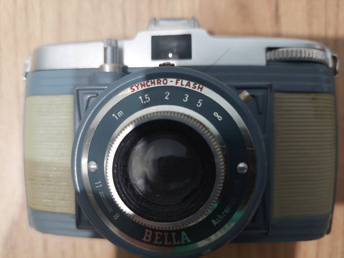 Kolekcjonerski aparat fotograficzny Bilora Bella 3C