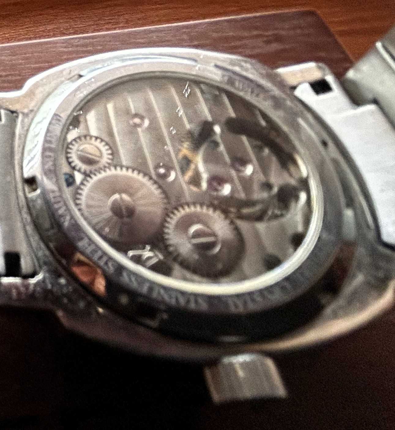 Zegarek Nautec No Limit Tourbillon naciąg manualny, styl Panerai