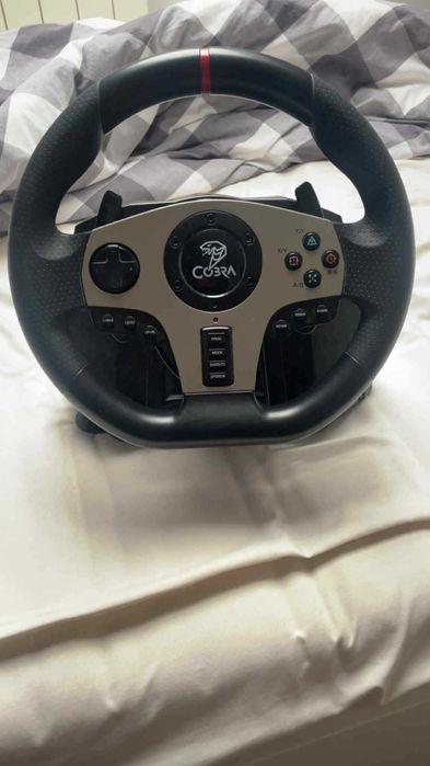 kierownica do grania Cobra GT900 Pro Rally + pedał+ skrzynia biegów