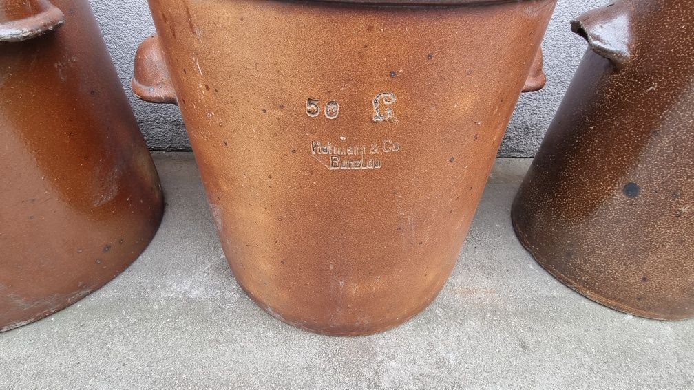 Garnki kamionkowe bunzlau Hoffman
