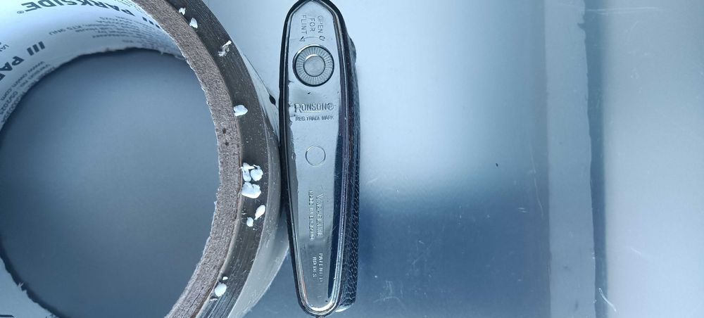 Isqueiro Ronson vintage raro patentiado