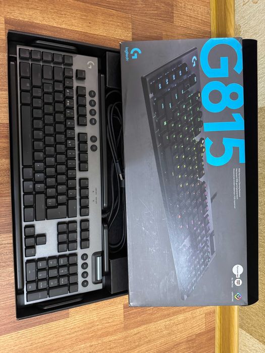 Механічна ігрова клавіатура Logitech G815, !!!QWERTY розкладка!!!