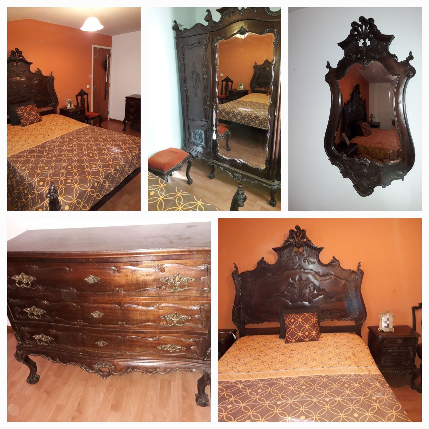 Mobília de quarto casal completa