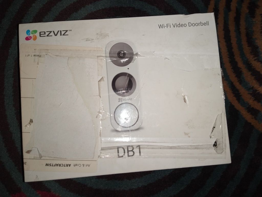 Ezviz DB1 inteligentny dzwonek drzwiowy z kamerą