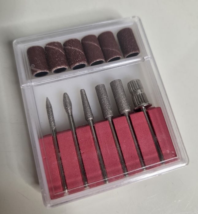 Zestaw Frezów Do Paznokci Manicure Pedicure 6szt.