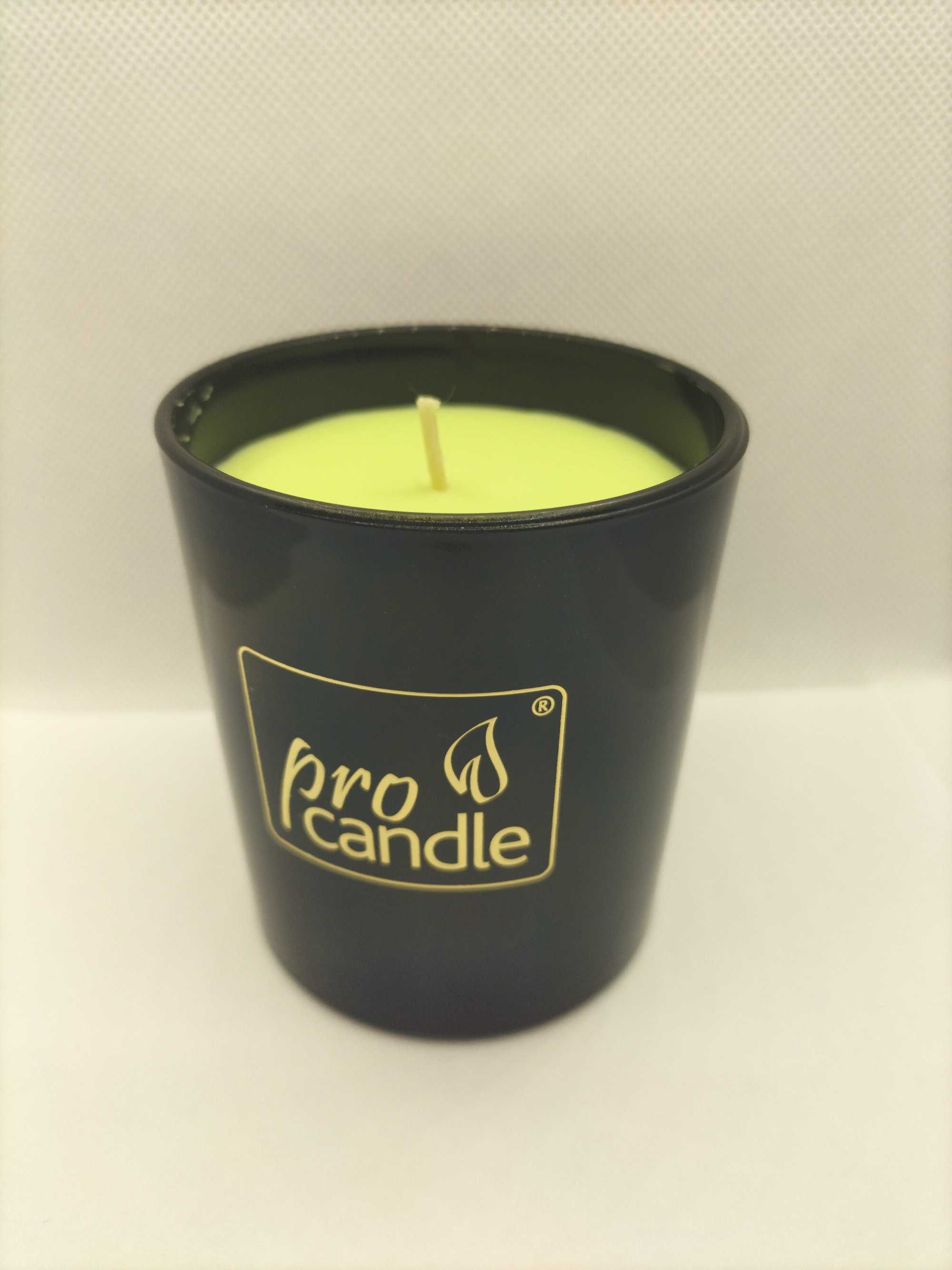 Świeca zapachowa w szkle sojowa Zielona herbata green tea PRO-CANDLE