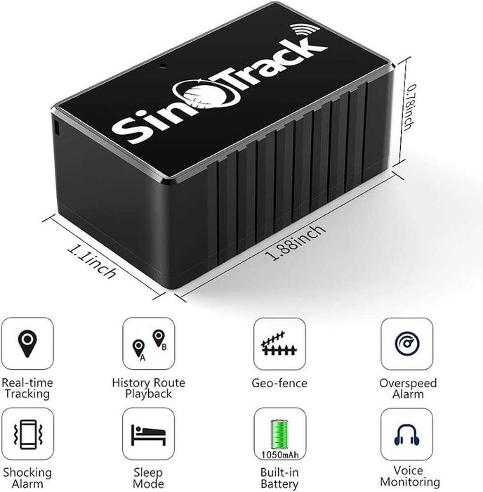 Localizador TKSTAR e Sinotrack rastreador c/ histórico e Escuta