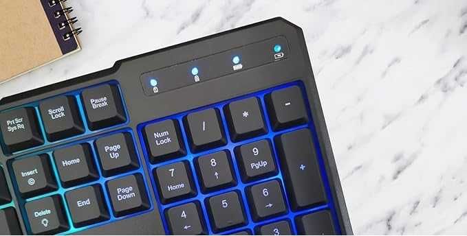 KLIM Blaze & Chroma bezprzewodowa klawiatura mysz do komputera QWERTZ