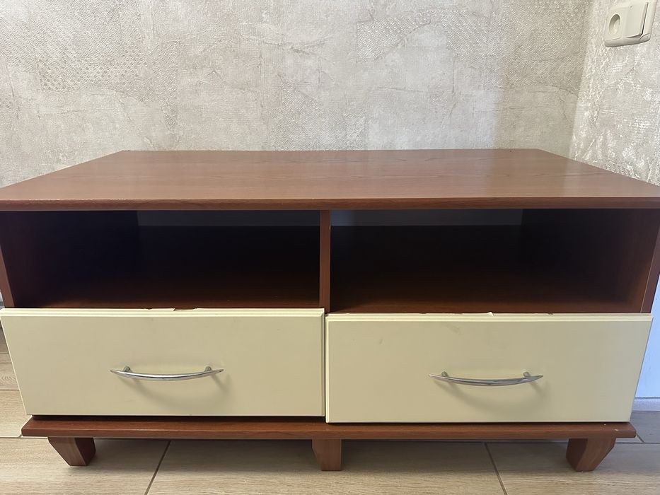 Тумба комод коричнево-бежевий