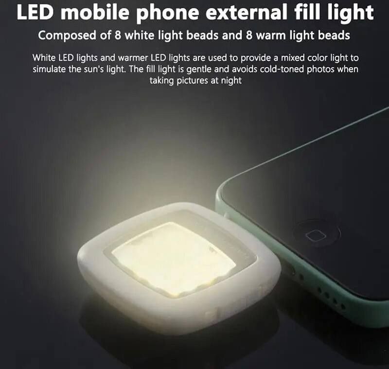 Селфі спалах для смартфонів 16 LED 3.5 мм