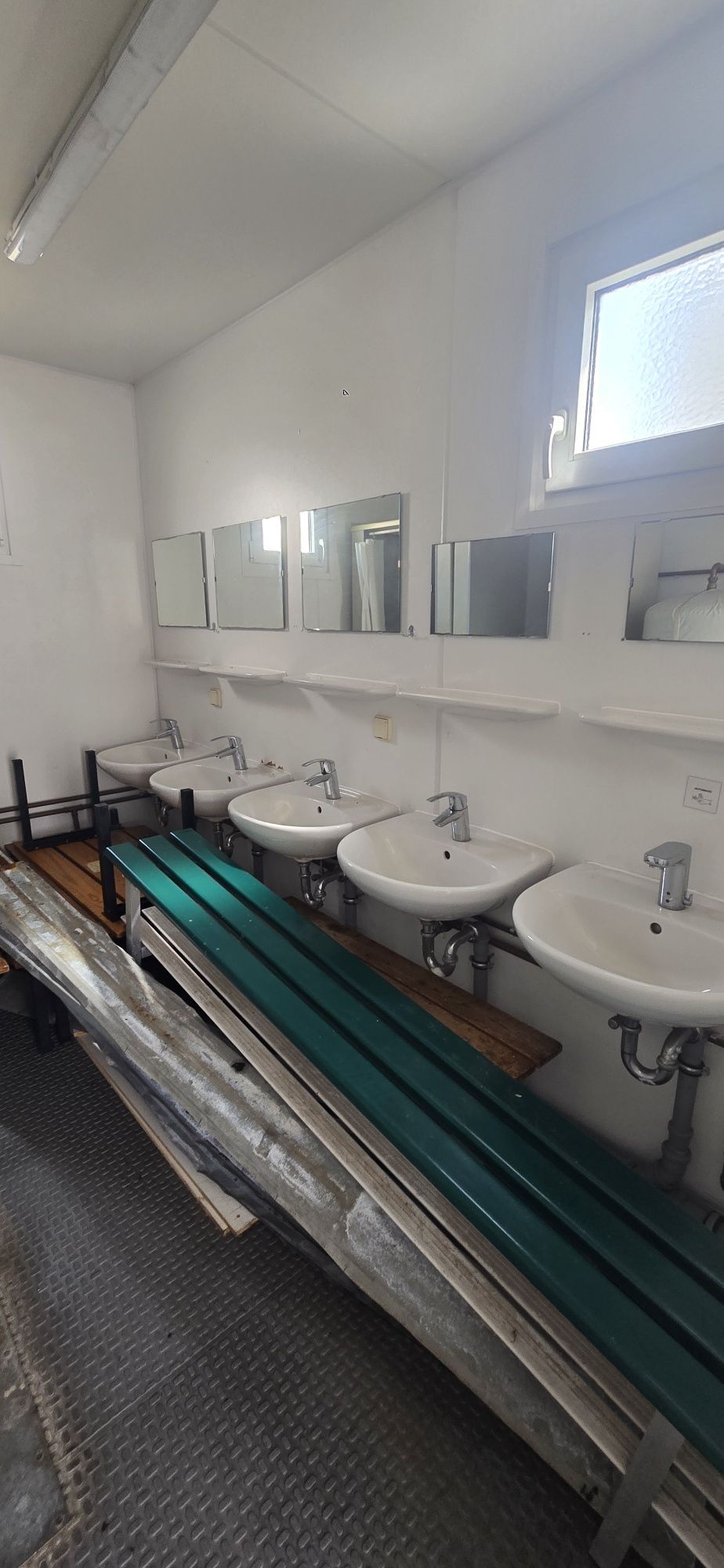 Kontener Sanitarny Prysznicowy Umywalnia WC Toalety