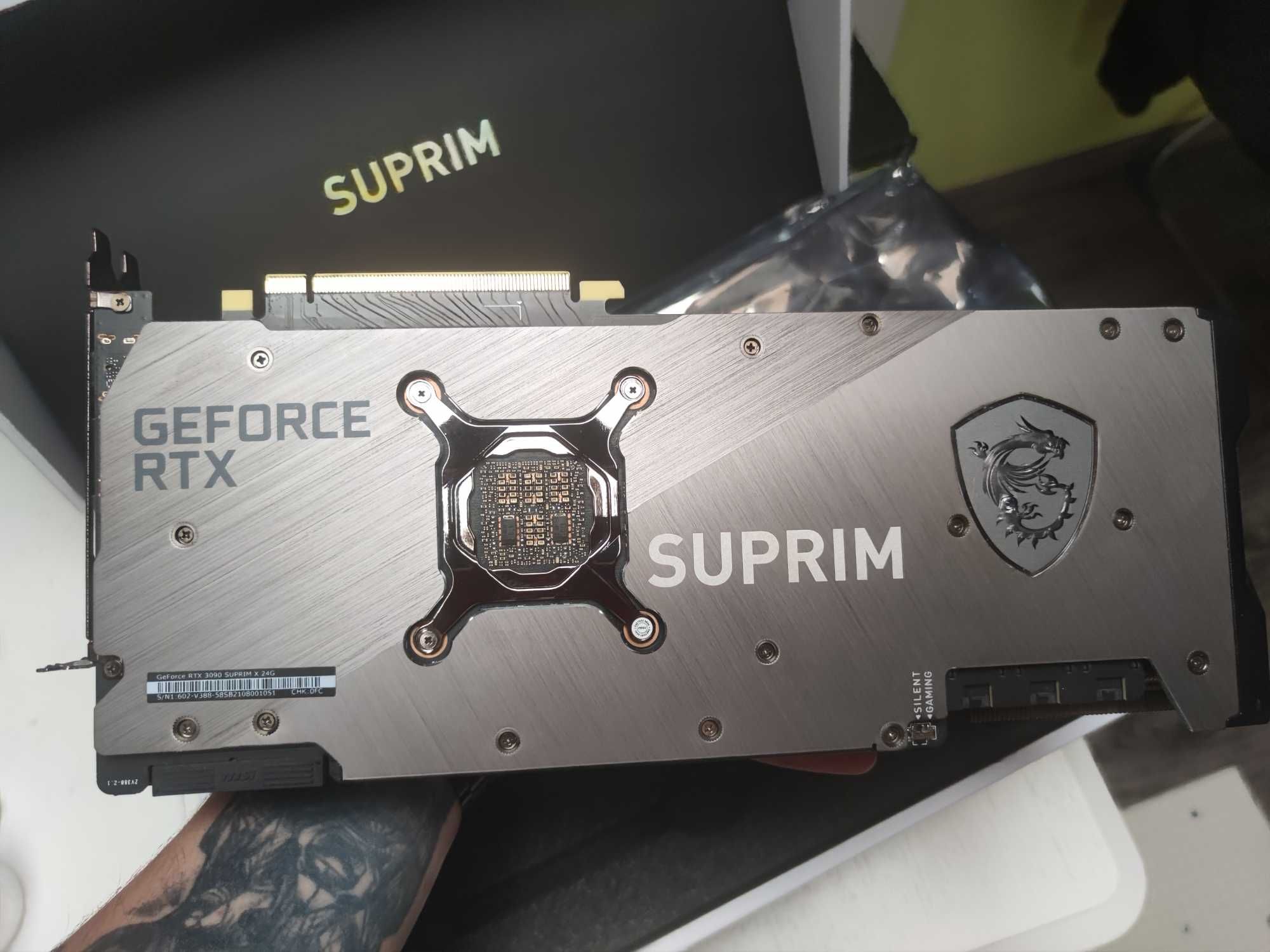 MSI GeForce RTX 3090 SUPRIM X 24G