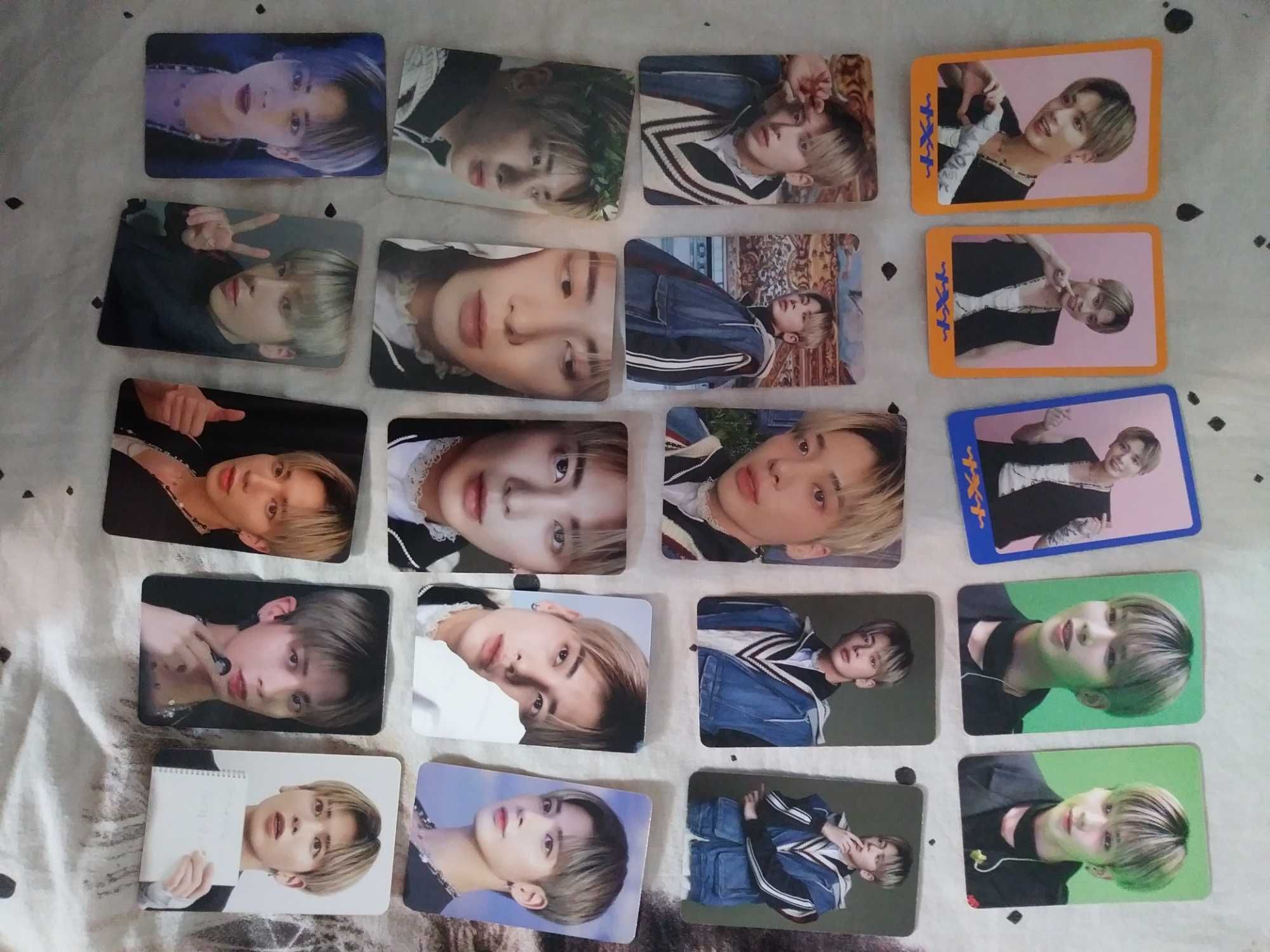 TXT- karta- karty- Yeonjun- Soobin- Taehyun- Beomgyu- Kai-BTS- Omega X