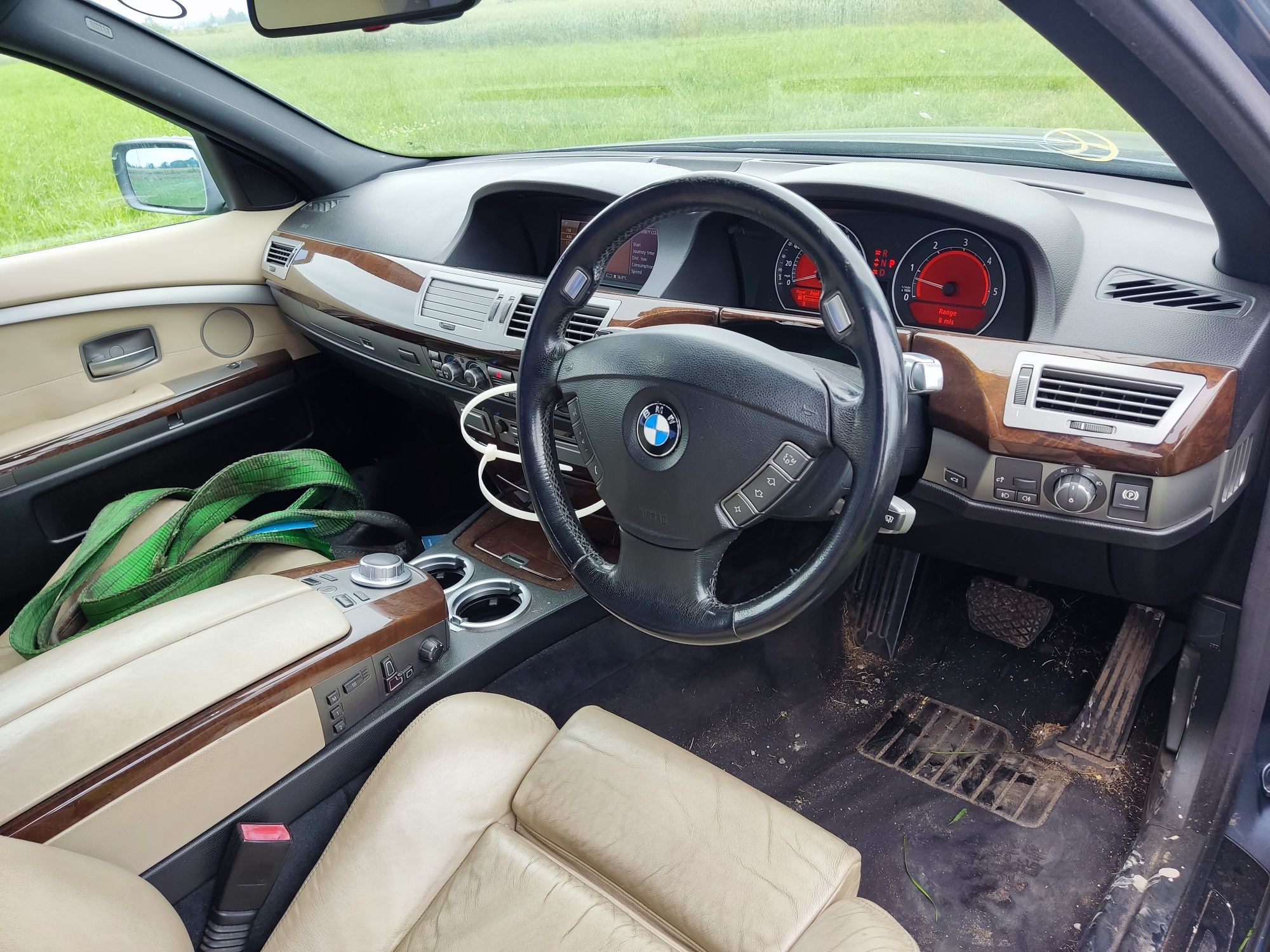 Karoseria BMW E65 e66 MICHIGANBLAU A38 Maska Zderzak Błotnik Drzwi