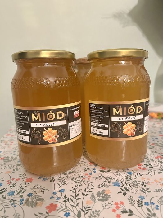 Miód z wlasnej pasieki