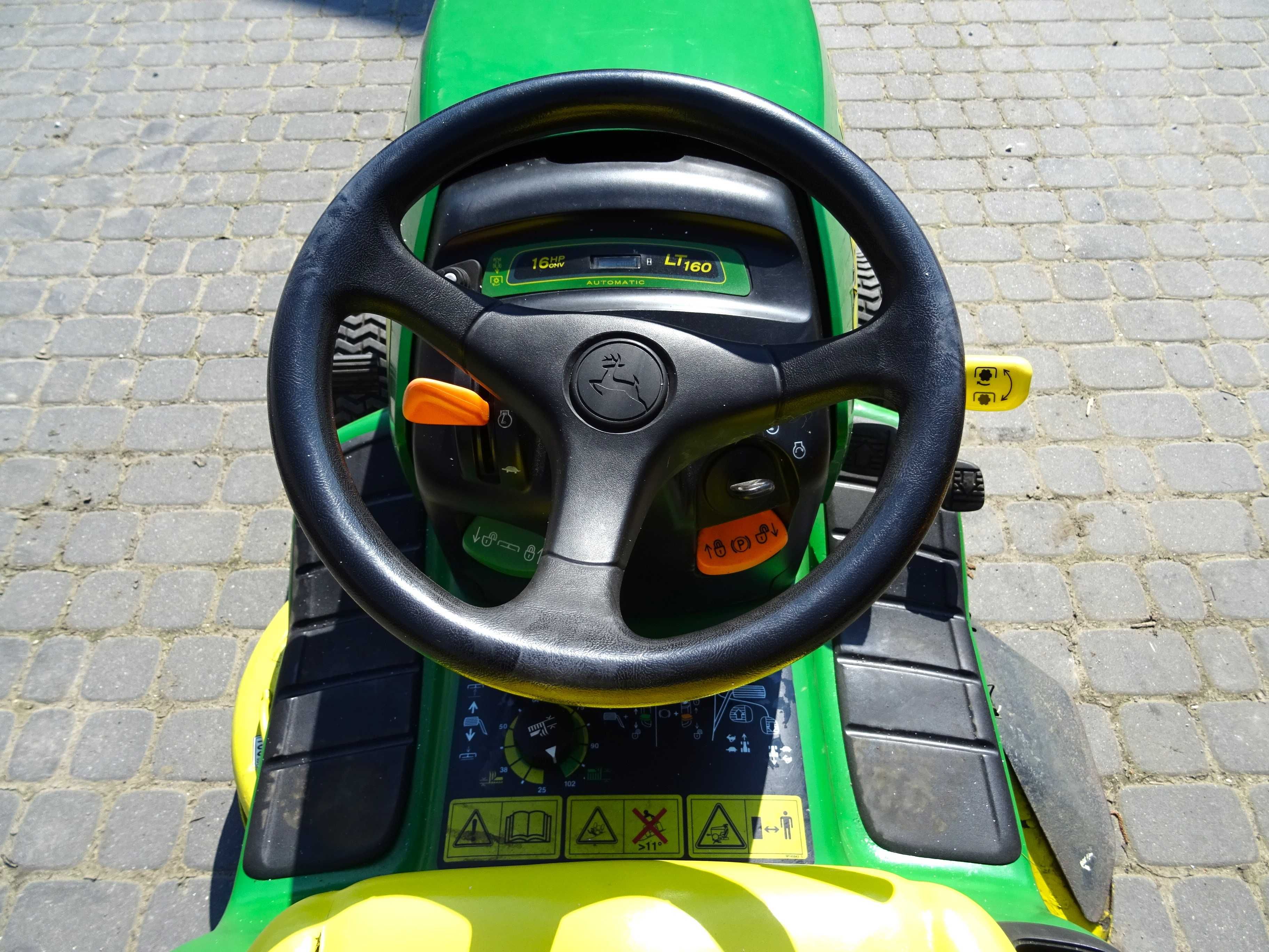 Kosiarka traktorek John Deere LT160 ,2014r husqvarna stiga