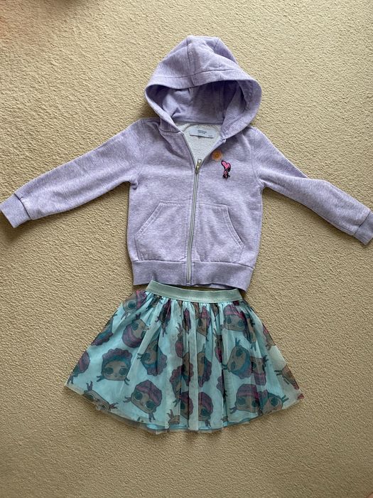 Paka zestaw ubranek dla dziewczynki 110 / 116 zara C&A h&m