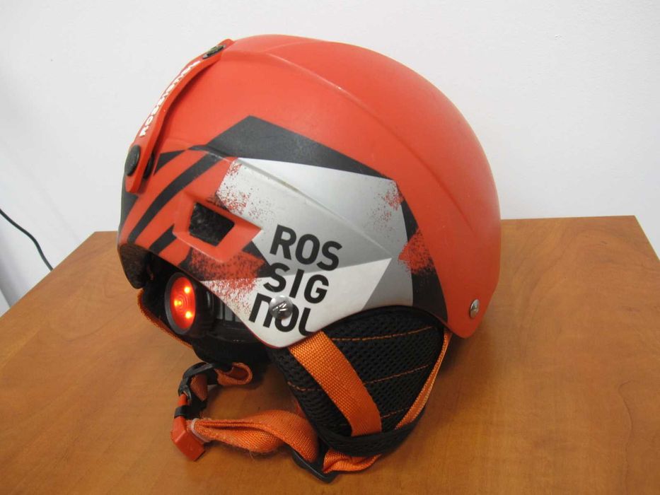 kask narciarski dziecięcy Rossignol XXS 49-52 ze światełkiem