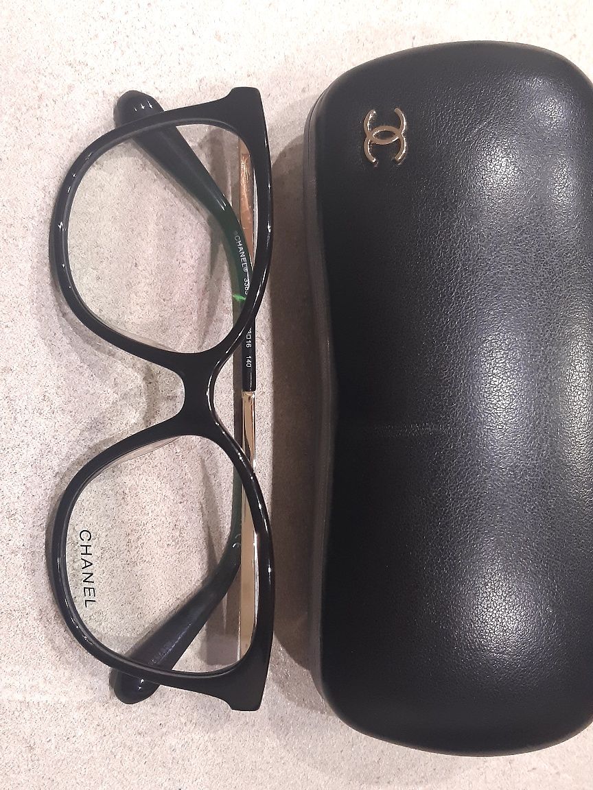 Чёрные женские очки 3383 от Chanel! Оригинал!