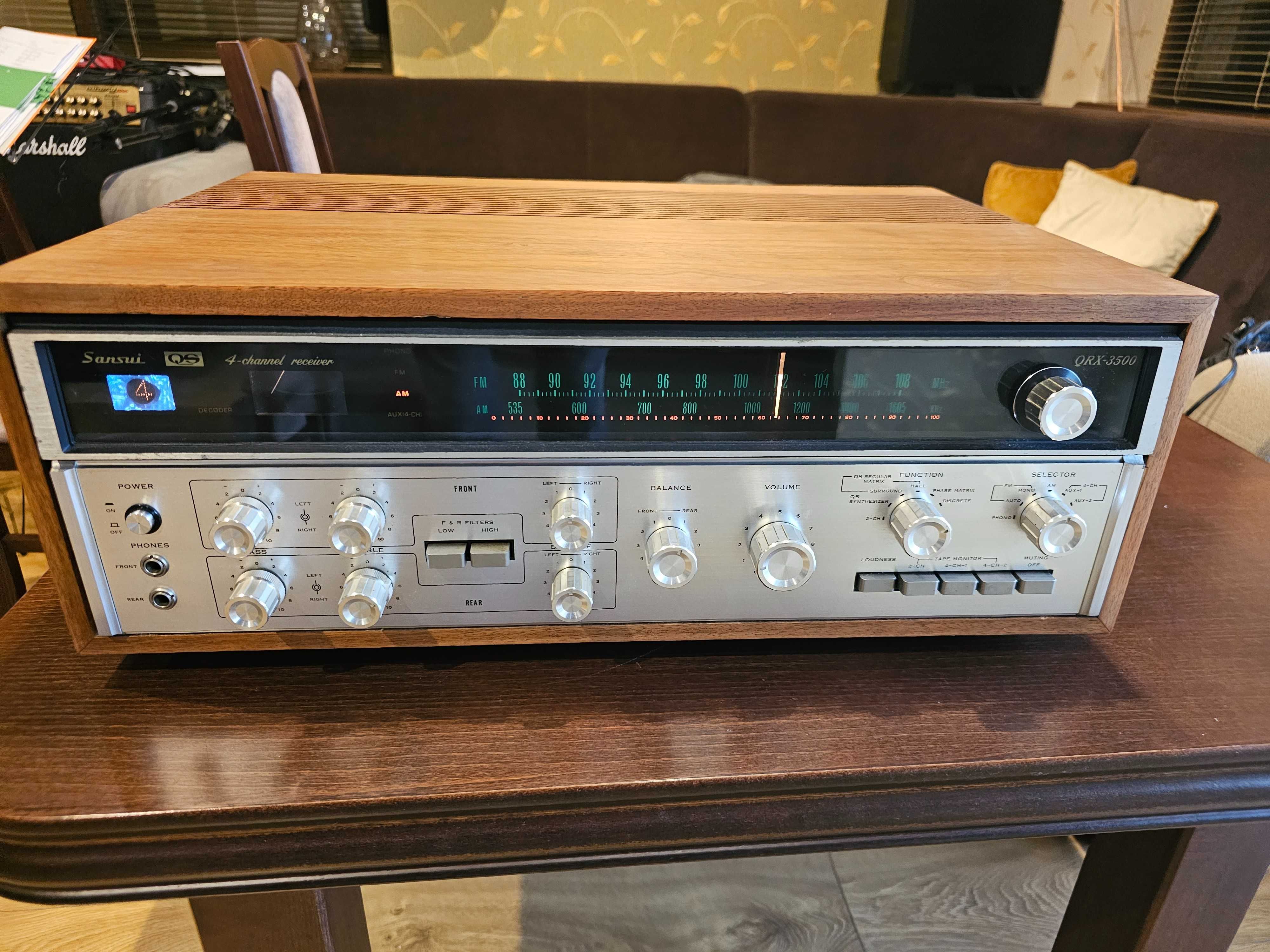 Amplituner wzmacniacz Sansui QRX-3500