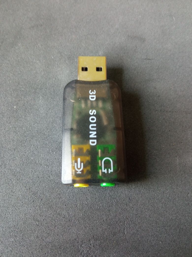 Usb звуковой адаптер