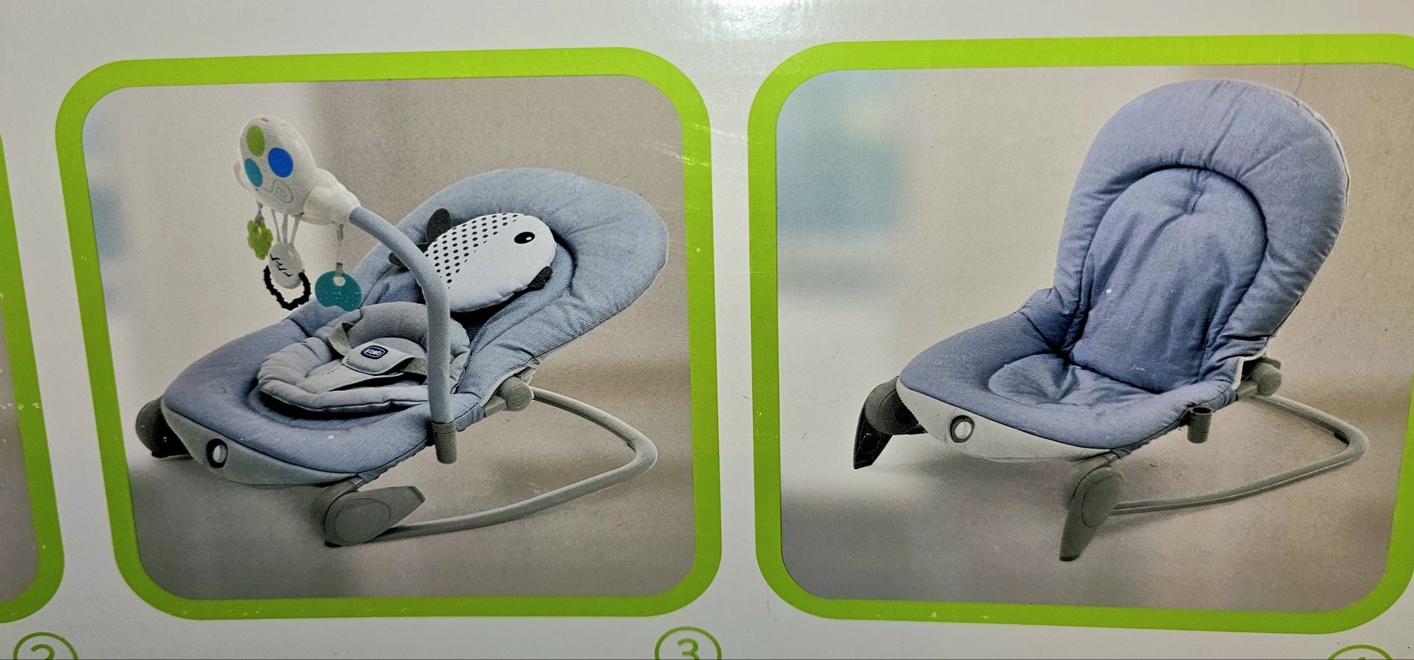 Espreguiçadeira Chicco Balloon
IDADE RECOMENDADA 0m+