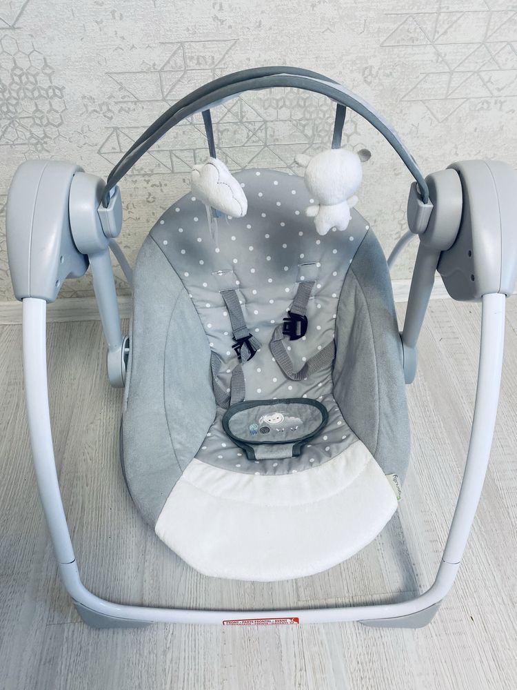 Крісло-качеля Ingenuity Comfort 2 Go – Cuddle Lamb