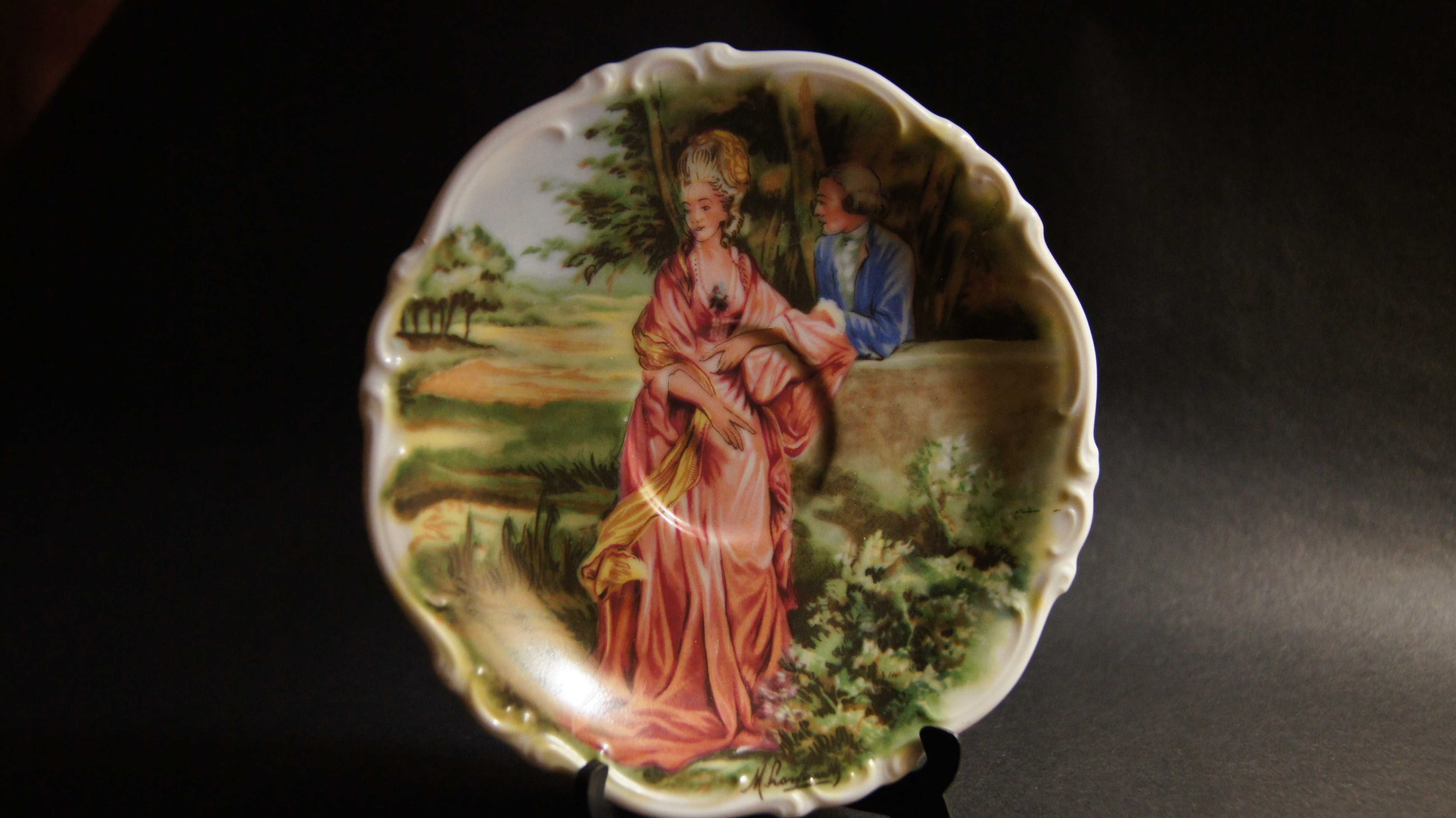 talerz dekoracyjny porcelana Royal Schwabap