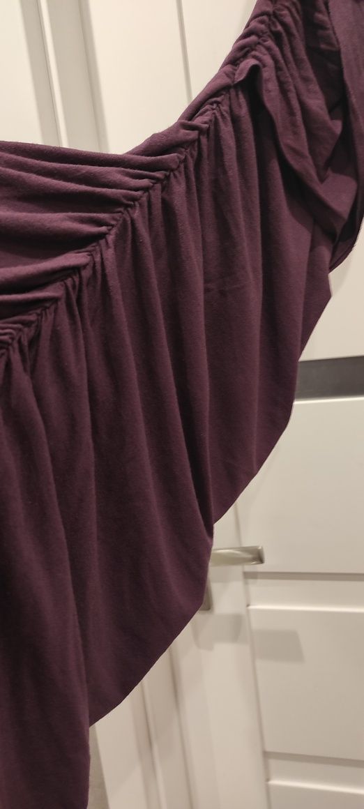 Fioletowa elastyczna sukienka Orsay XS 34