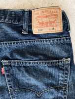 Męskie jeansowe szorty krotkie spodenki Levis 569 W 38 XXXL