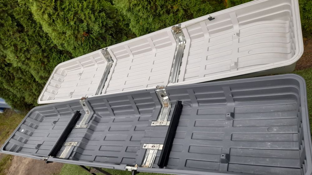 Box bagażnik dachowy Thule 250 bardzo mocny prawo lewo jeep bus kamper