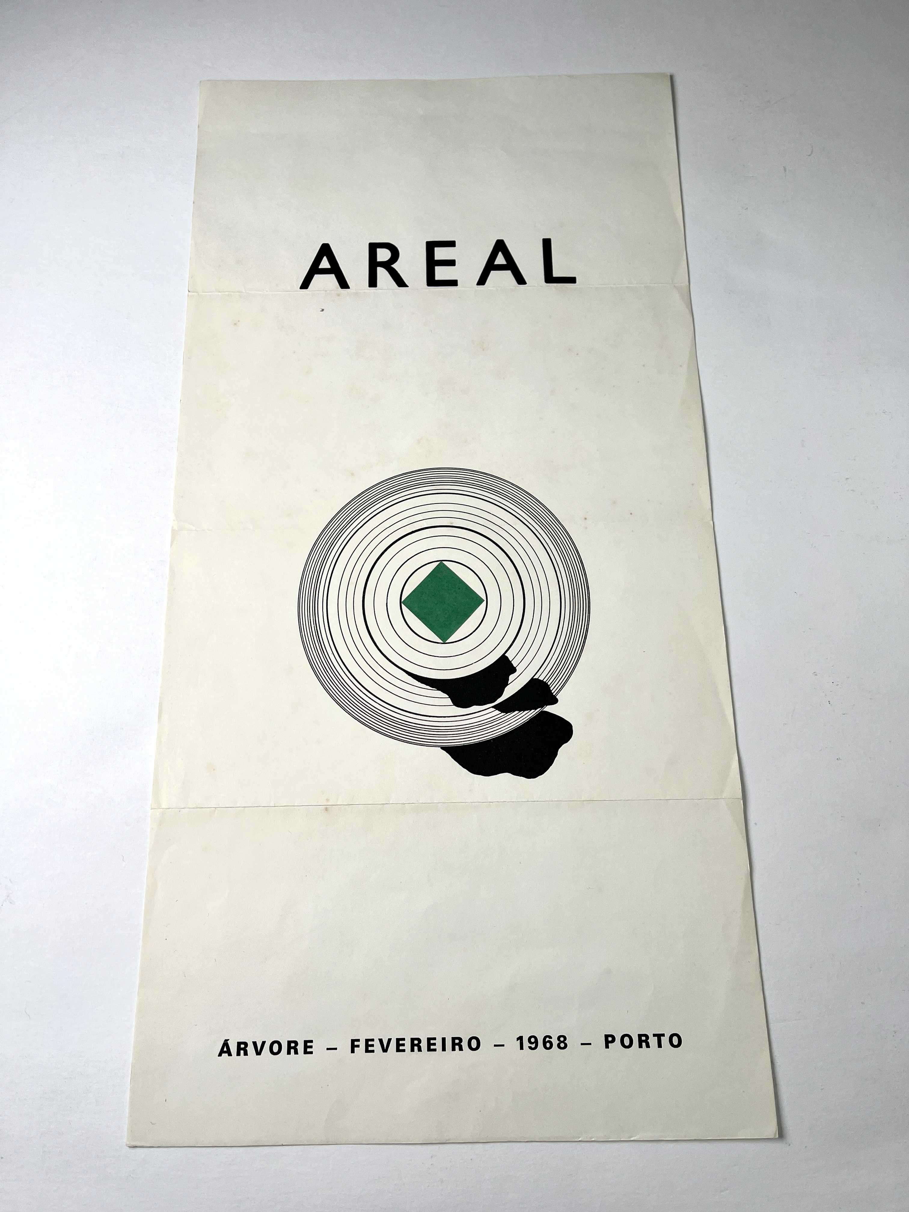 António Areal Cooperativa Árvore 1968 Cartaz de exposição