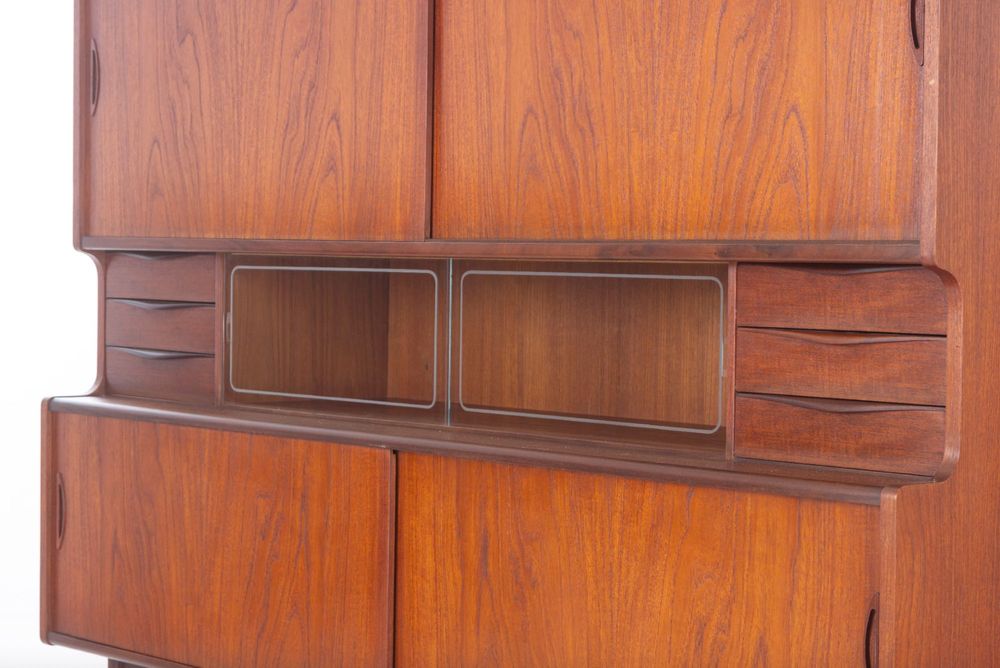 Kredens,sideboard,highboard Nyrup Møbelfabrik Dania 1960s vintage