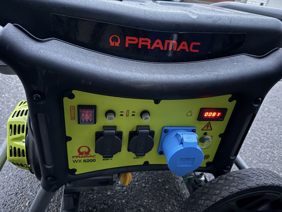 Генератор PRAMAC 6.2 кВт.