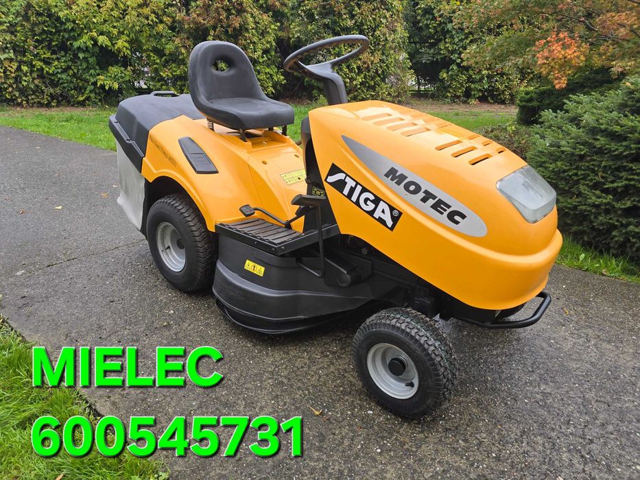 Traktorek kosiarka Stiga Castel Garden 14KM pompa oleju hydro POLECAM