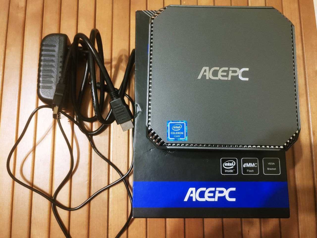 Mini PC ACEPC AK2 Intel Celeron J3455 OЗУ 6 Гб SSD 128 Гб Win 11 Pro