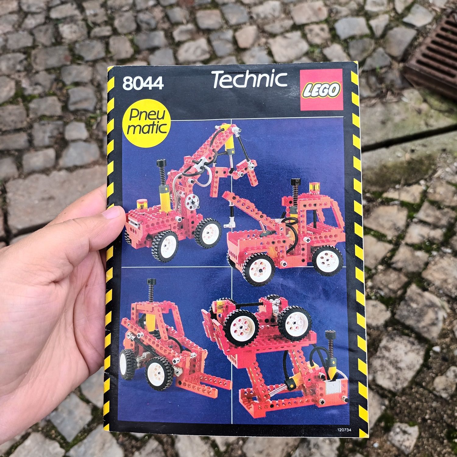 Livro lego technic 8044