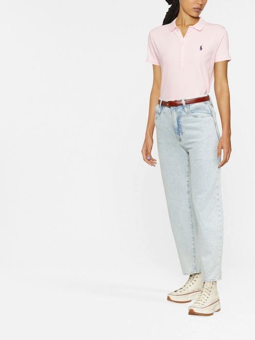 Koszulka Polo Damska Polo Ralph Lauren Różowa Rozmiar S