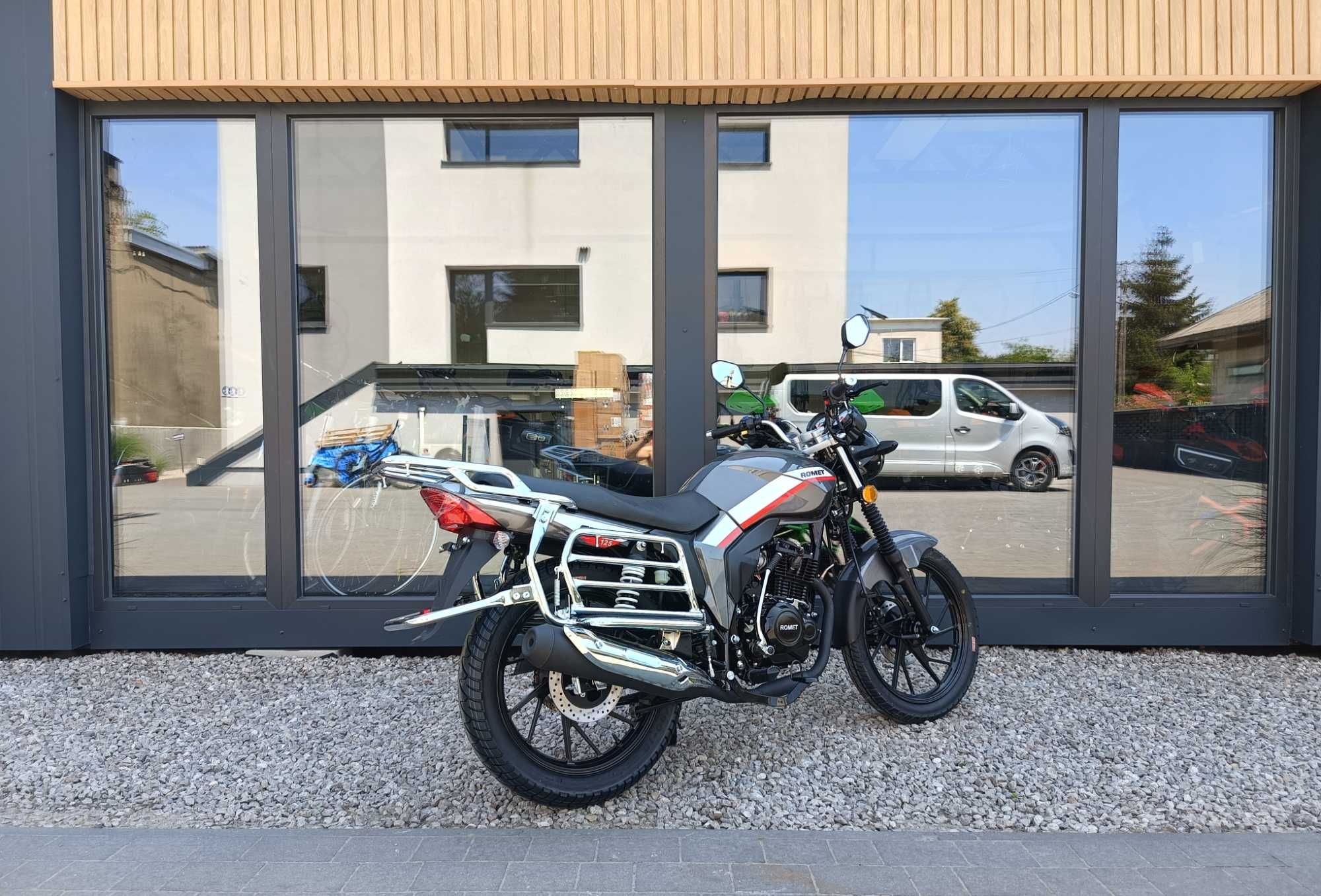 Motocykl 125 na kategorie B Romet CHART 125 motor 125 na kat.B Łódź