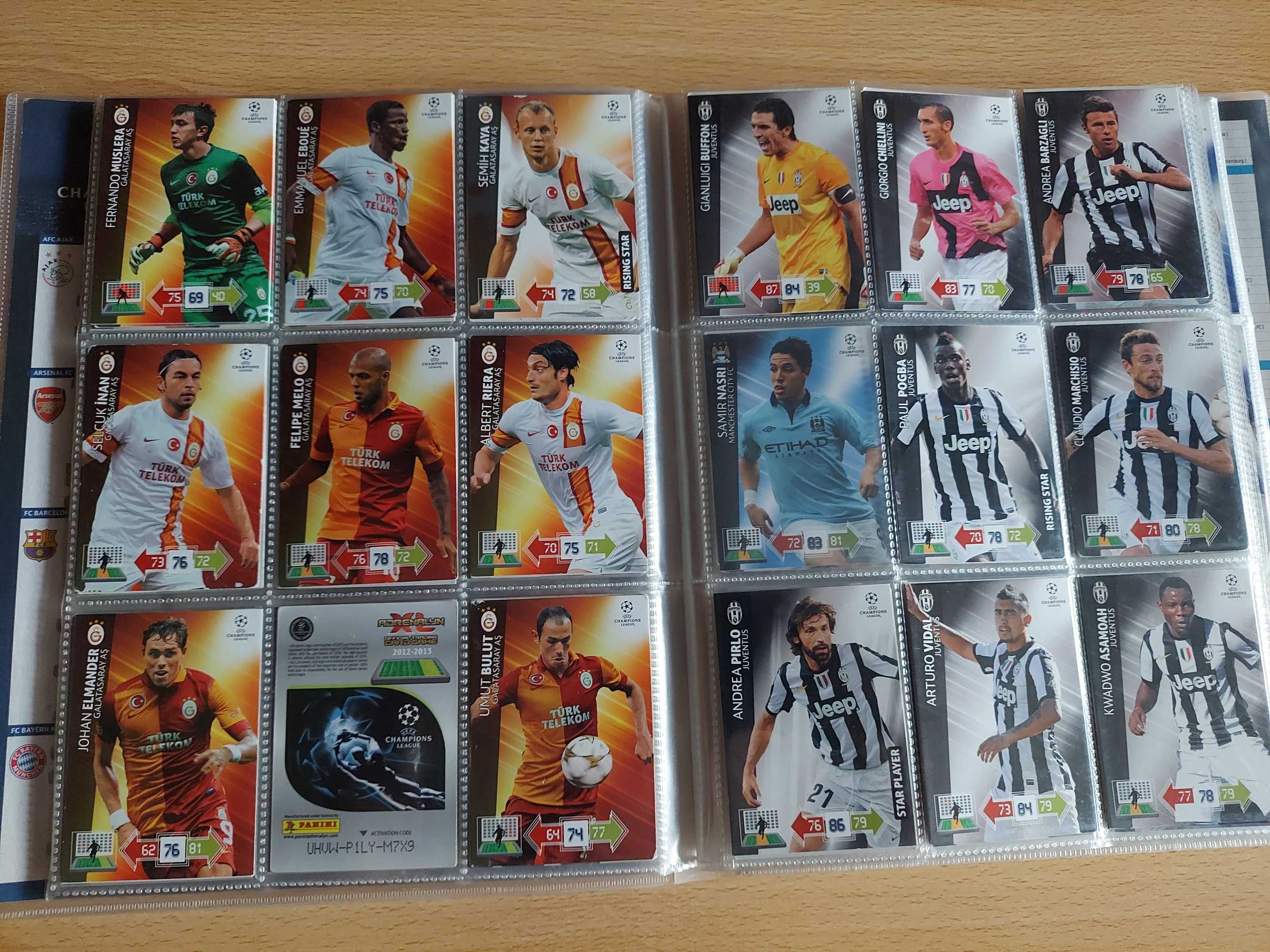 ALBUM kart piłkarskich PANINI - UEFA Champions League 2012/2013