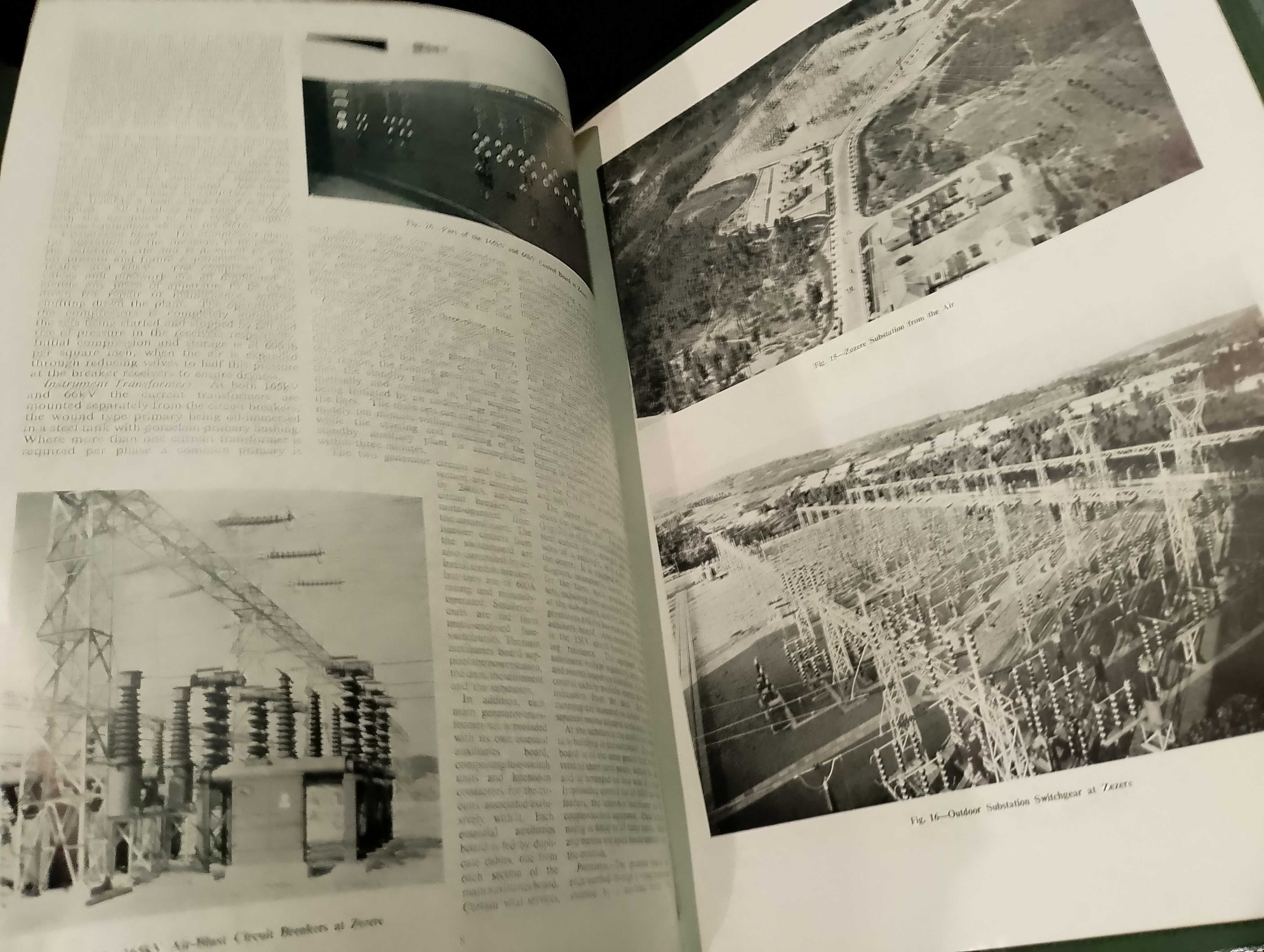 Cavado, Zêzere e Castelo de Bode "Barragens" ver descrição 1953