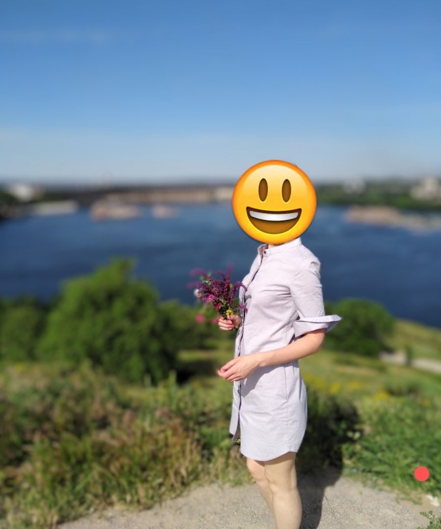 Летнее платье-рубашка