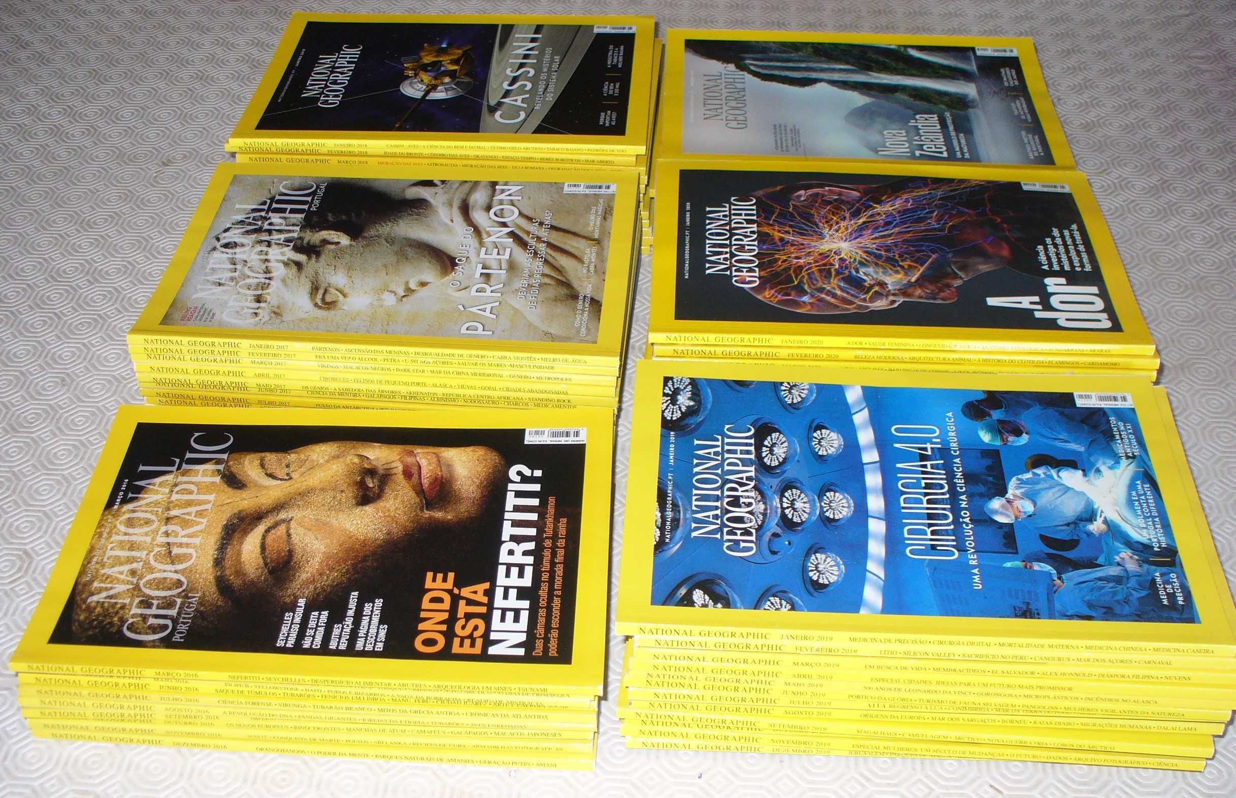 National Geographic edição Portuguesa nºs 1 a 247 mais arquivadores