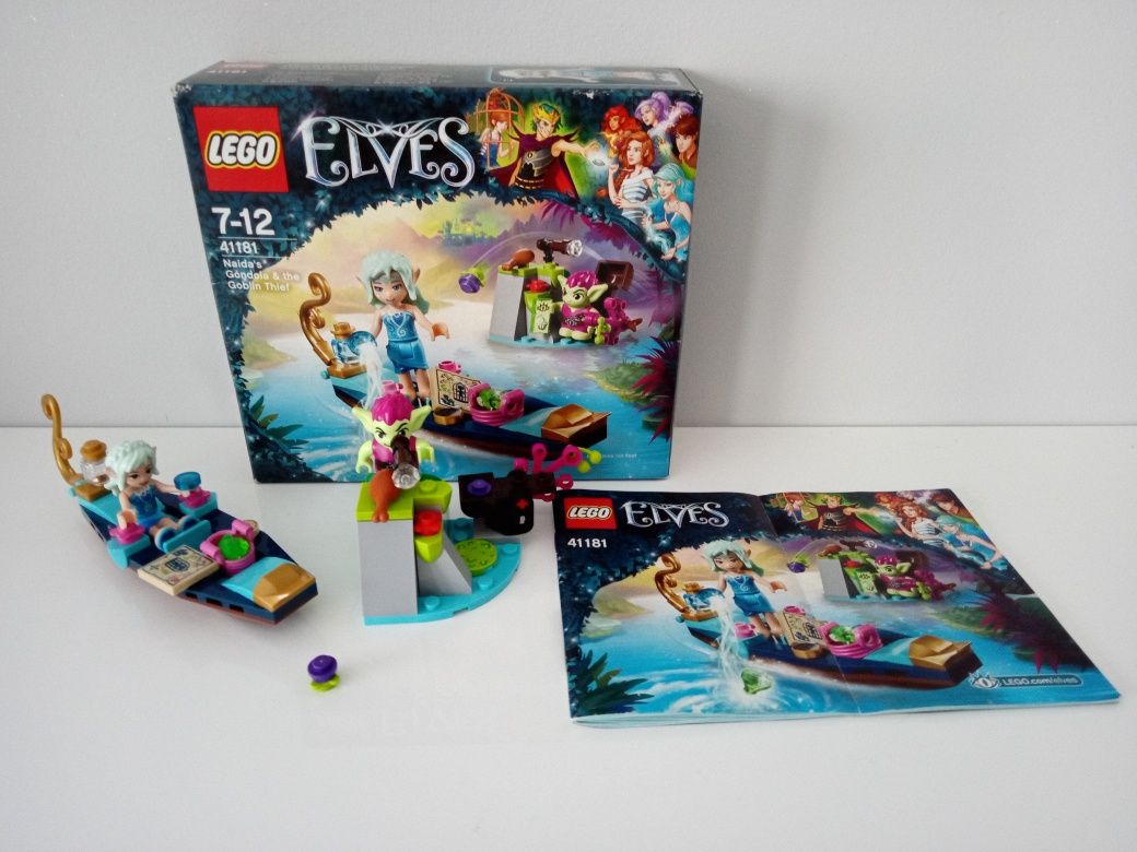 Klocki LEGO Elves  Gondola Naidy i Gobliński złodziej 41181