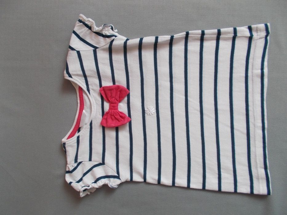 Spódniczka, spódnica, biała,szyta z koła,r.80,Mariquita,gratis bluzka