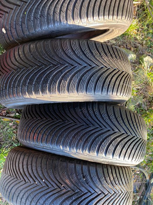 Opony Zimowe  Michelin 205/55/16 Para/komplet Tanio Warszawa 7 mm